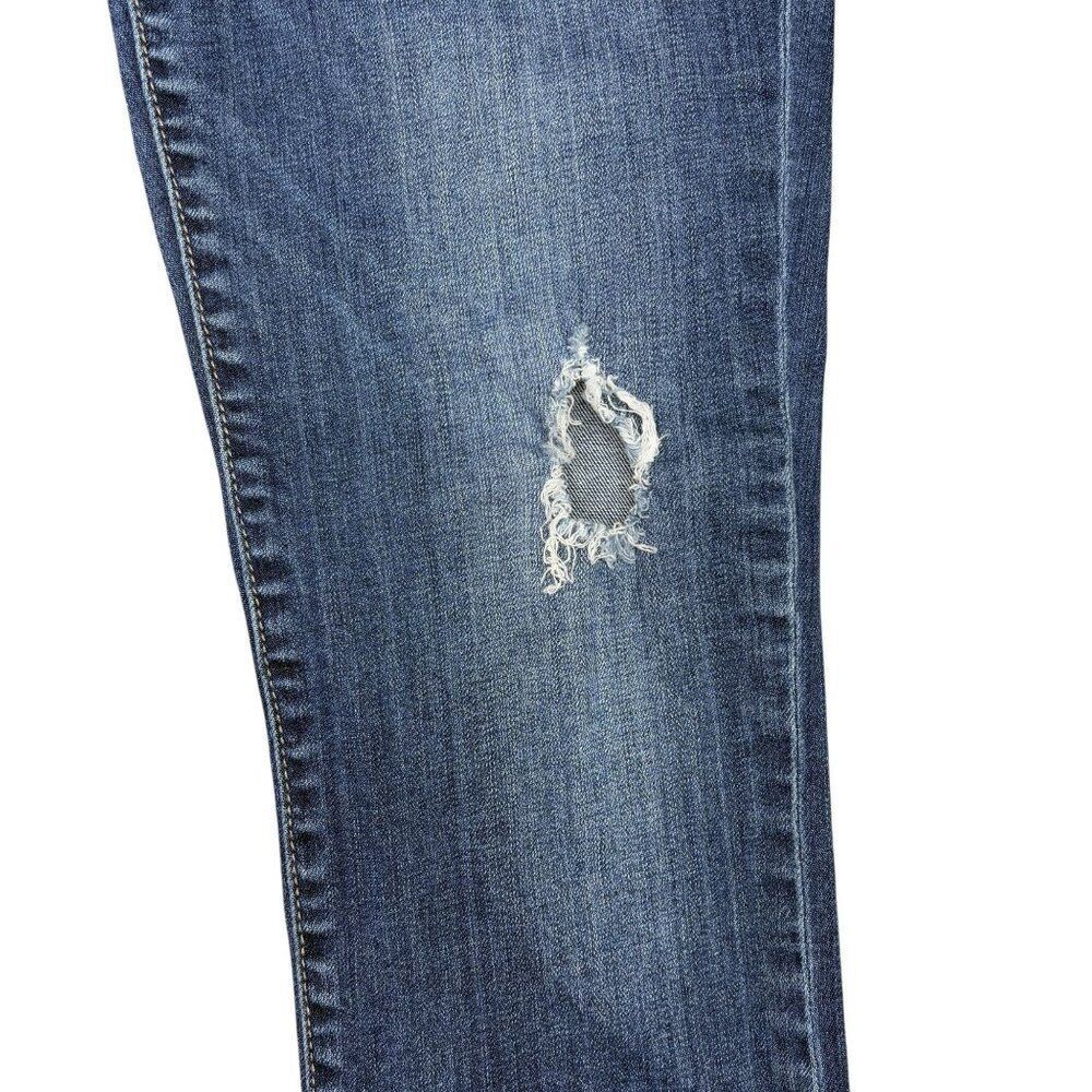 Kut from the Kloth Distressed Skinny Jeans Size 4 - Picture 9 of 9